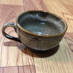 Handmade Amber Ceramic Mug (New)